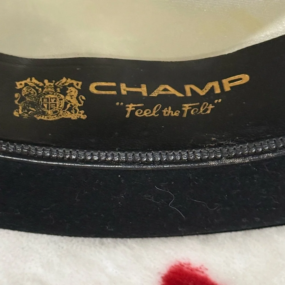 Jensen Clo Co Champ Field to Felf Authentic Fedora! Kasmir Finish Sz7 1/8